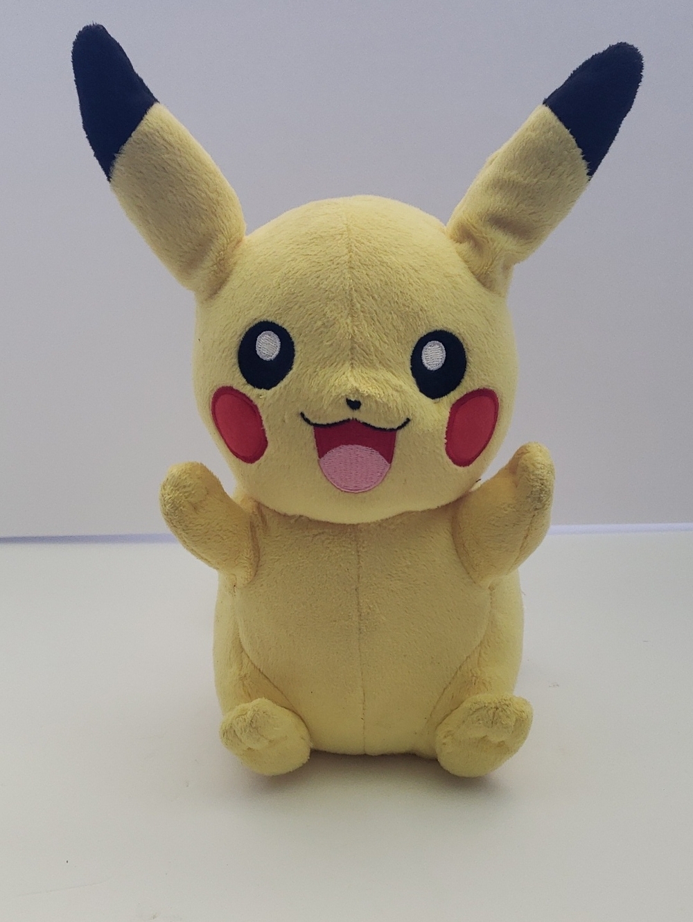 Pikachu Plush Toy - Yellow Kids Stuffed Animal Animated Tomy My Little Friend